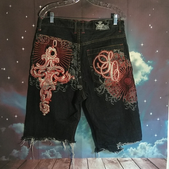 Sacred Cult jeans cut off size 36 X 12 stressed - Picture 2 of 4